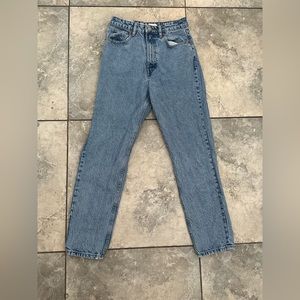 straight leg Zara jeans